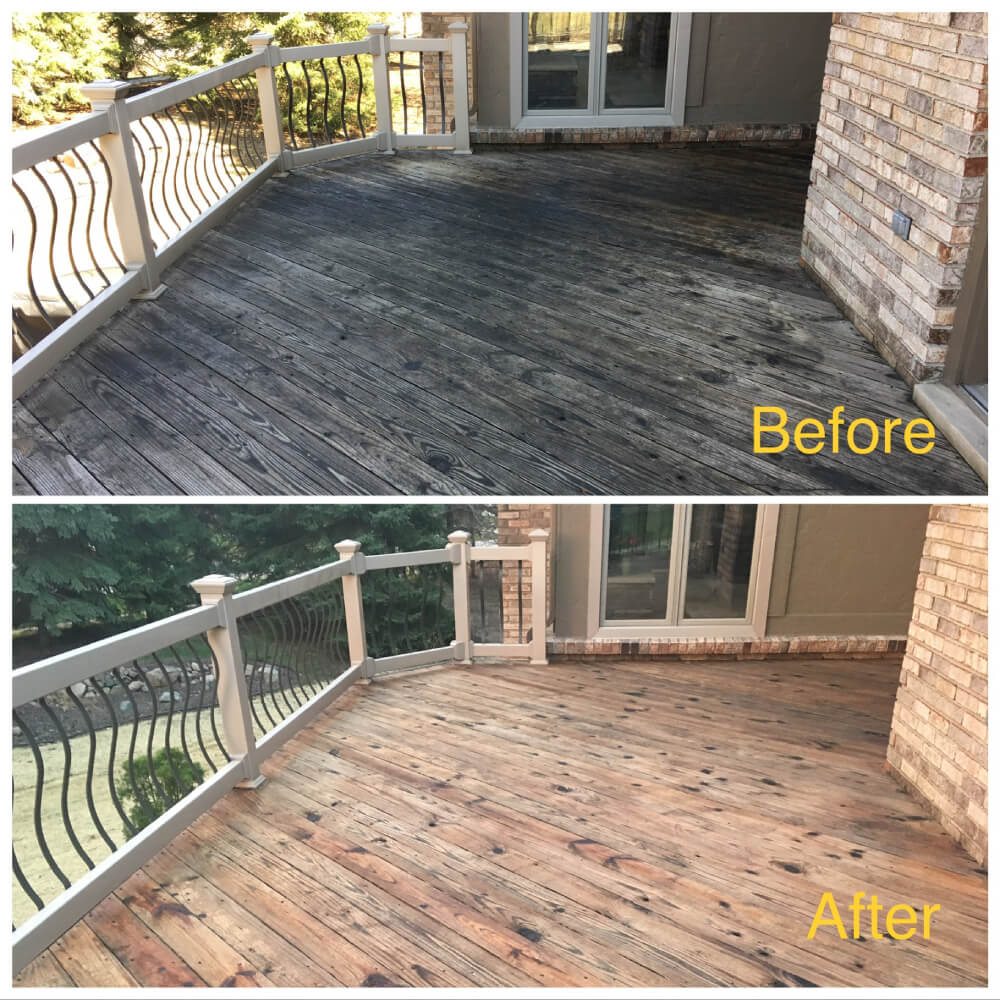 Deck and Patio Cleaning Rochester Hills MI