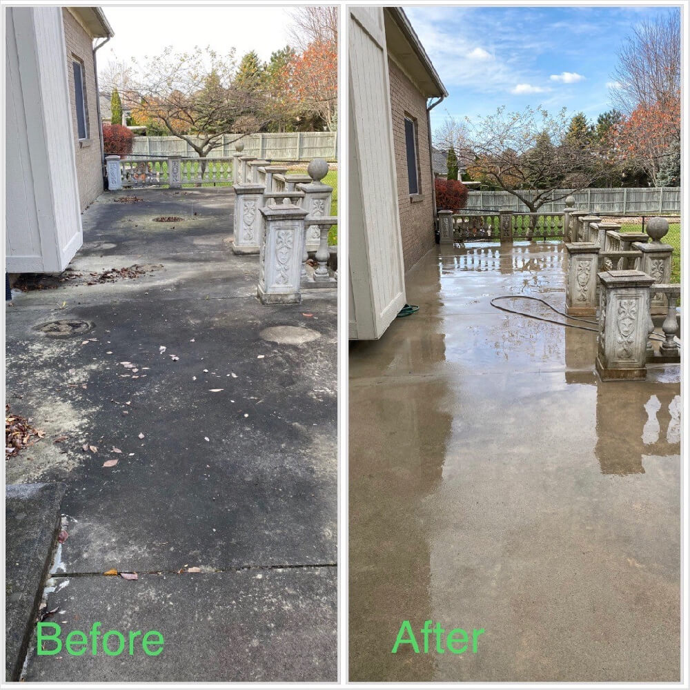 Deck and Patio Cleaning Rochester Hills MI