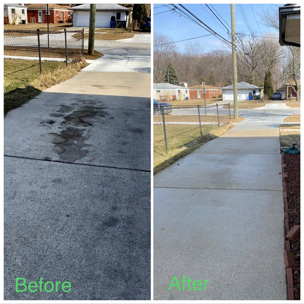 Driveway Cleaning Rochester Hills MI