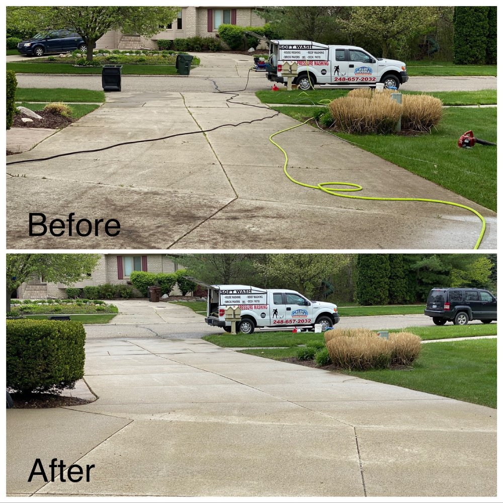Driveway Cleaning Rochester Hills MI
