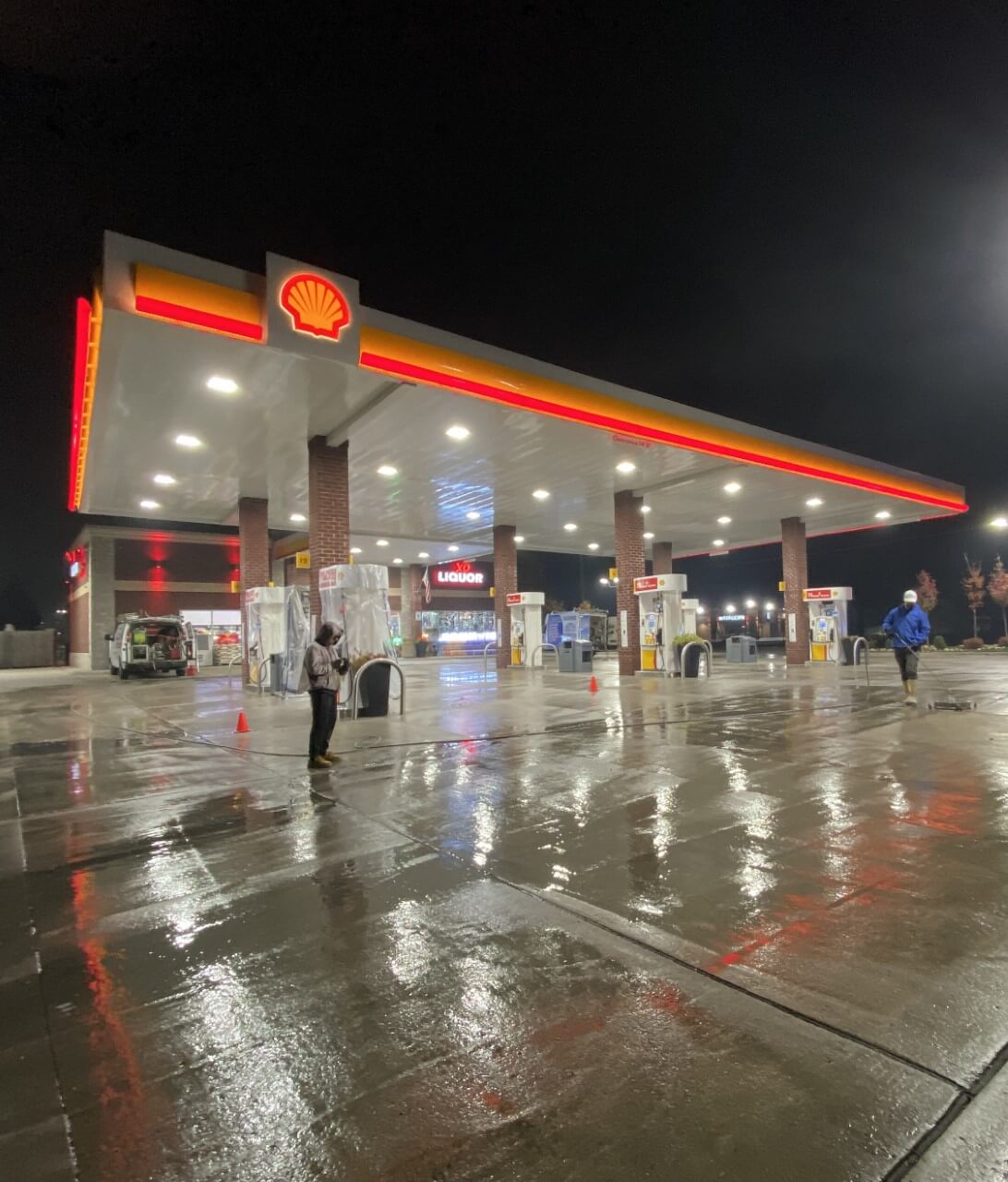 Gas Station Cleaning Rochester Hills MI